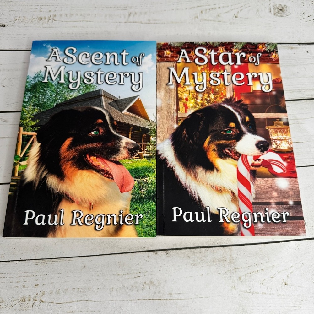 A Scent of Mystery & A Star of Mystery Paul Regnier‎ 2021 Cozy Mystery Confident